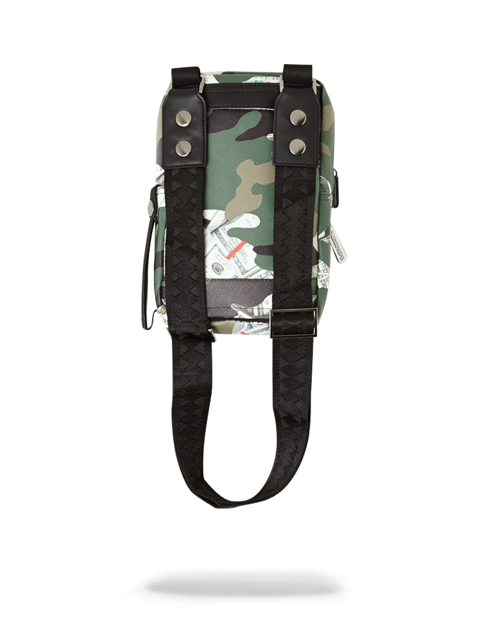 CAMO MONEY SHARK SLING SPRAYGROUND
