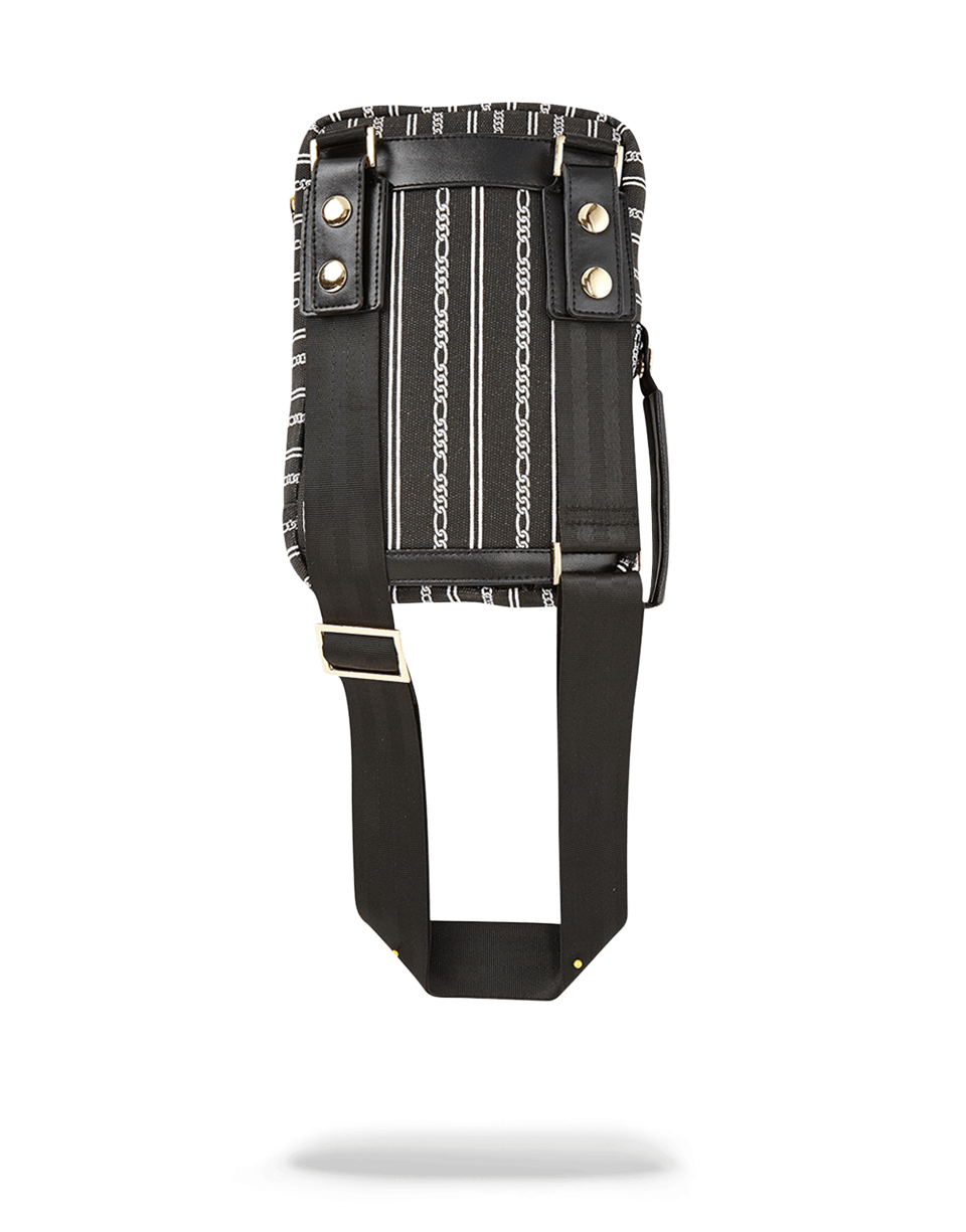 REVERSE BLACK SHARKS IN PARIS SLING SPRAYGROUND