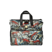 SPRAYGROUND® TRAVELCASE RED LEOPARD MONEY TRAVEL CASE