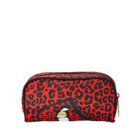 SPRAYGROUND® PENCIL CASE RED LEOPARD LIPS PENCIL CASE