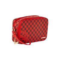 SPRAYGROUND® TOILETRY SHARKS IN PARIS RED TOILETRY AKA MONEY BAGS