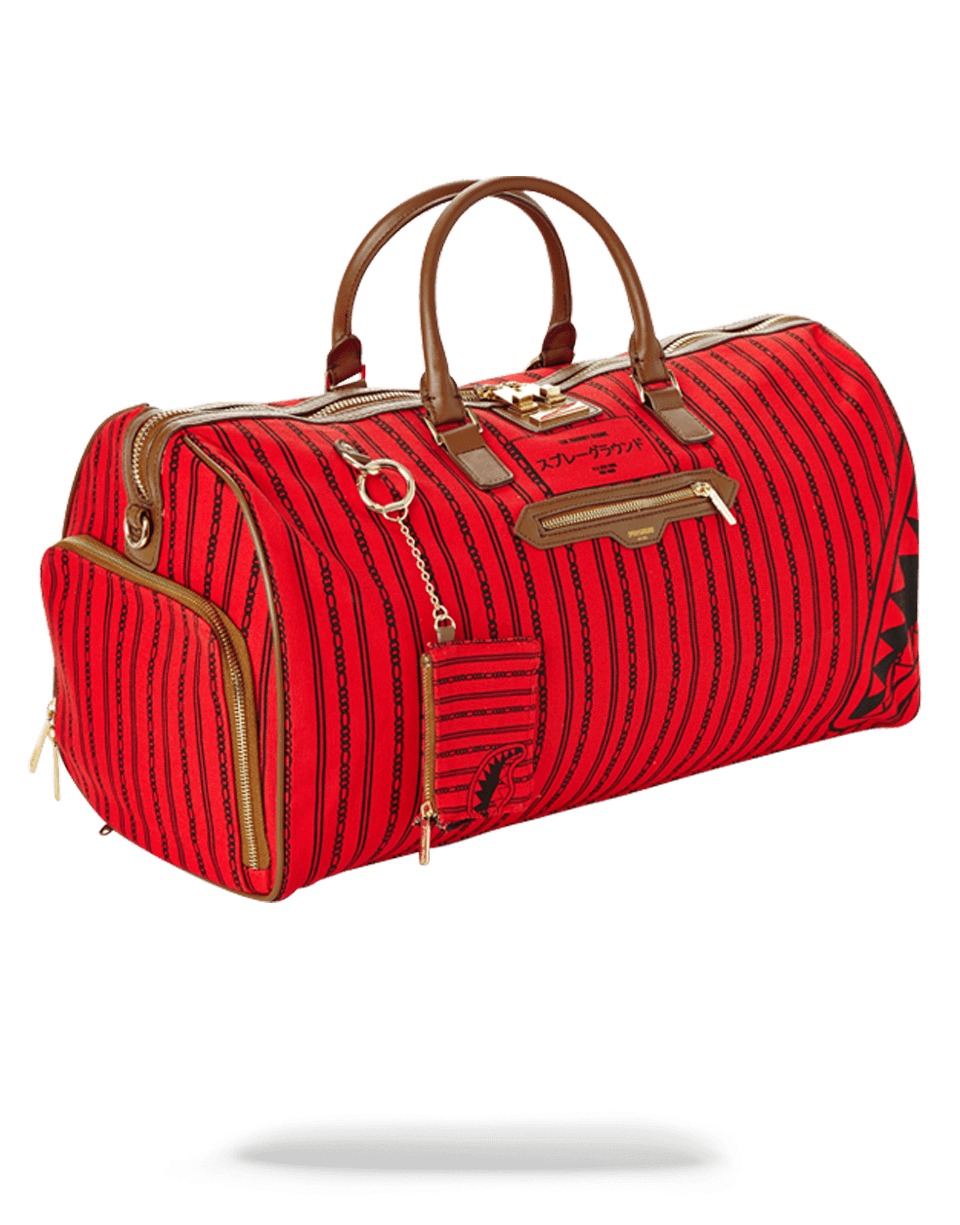 REVERSE SHARKS IN PARIS DUFFLE SPRAYGROUND