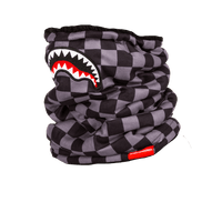 SPRAYGROUND® SKI MASK CHECKERED SHARK NECK WARMER