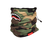 SPRAYGROUND® SKI MASK CAMO SHARK NECK WARMER