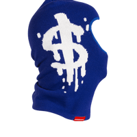 SPRAYGROUND® SKI MASK MONEY DRIP SKI MASK (BLUE)