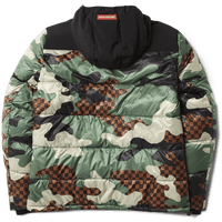 SPRAYGROUND® OUTERWEAR CAMO CHECKERED PUFFER