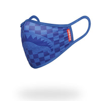 SPRAYGROUND® FASHION MASK SHARKS IN PARIS (BLUE) FORM-FITTING MASK