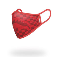 SPRAYGROUND® FASHION MASK SHARKS IN PARIS (RED) FORM-FITTING MASK