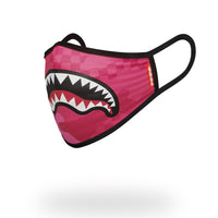 SPRAYGROUND® FASHION MASK PINK ANIME SHARK FORM-FITTING MASK