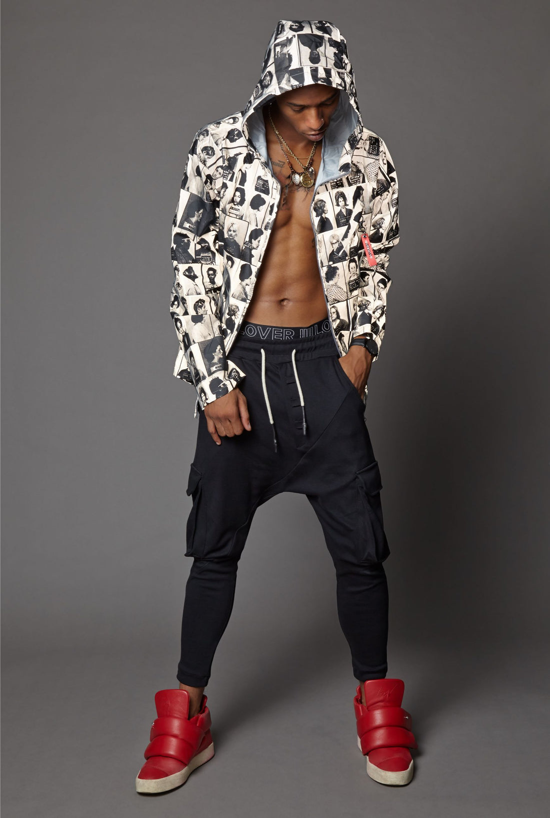 SPRAYGROUND® OUTERWEAR LAQUAN SMITH SCAMMER WINDBREAKER (3M)