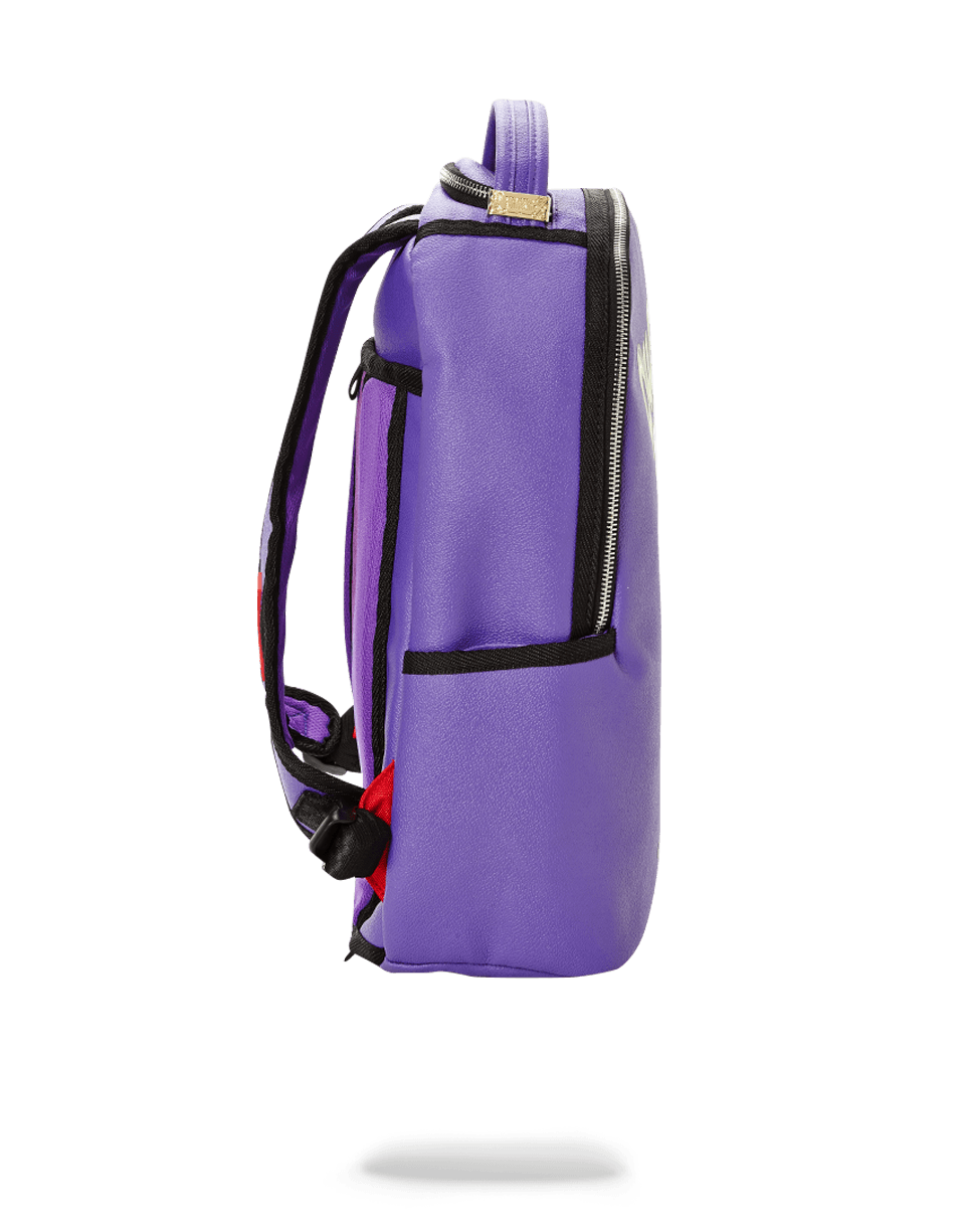 Sprayground purple backpack sale