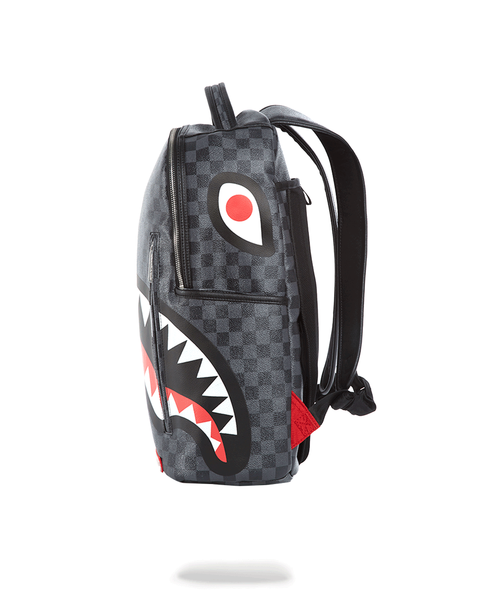 Sprayground Sleek Sharks In Paris Backpack, Black