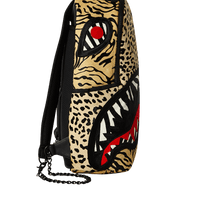 SPRAYGROUND® BACKPACK SAFARI SHARK (PONY HAIR/LEATHER) LIMITED TO 50 PCS