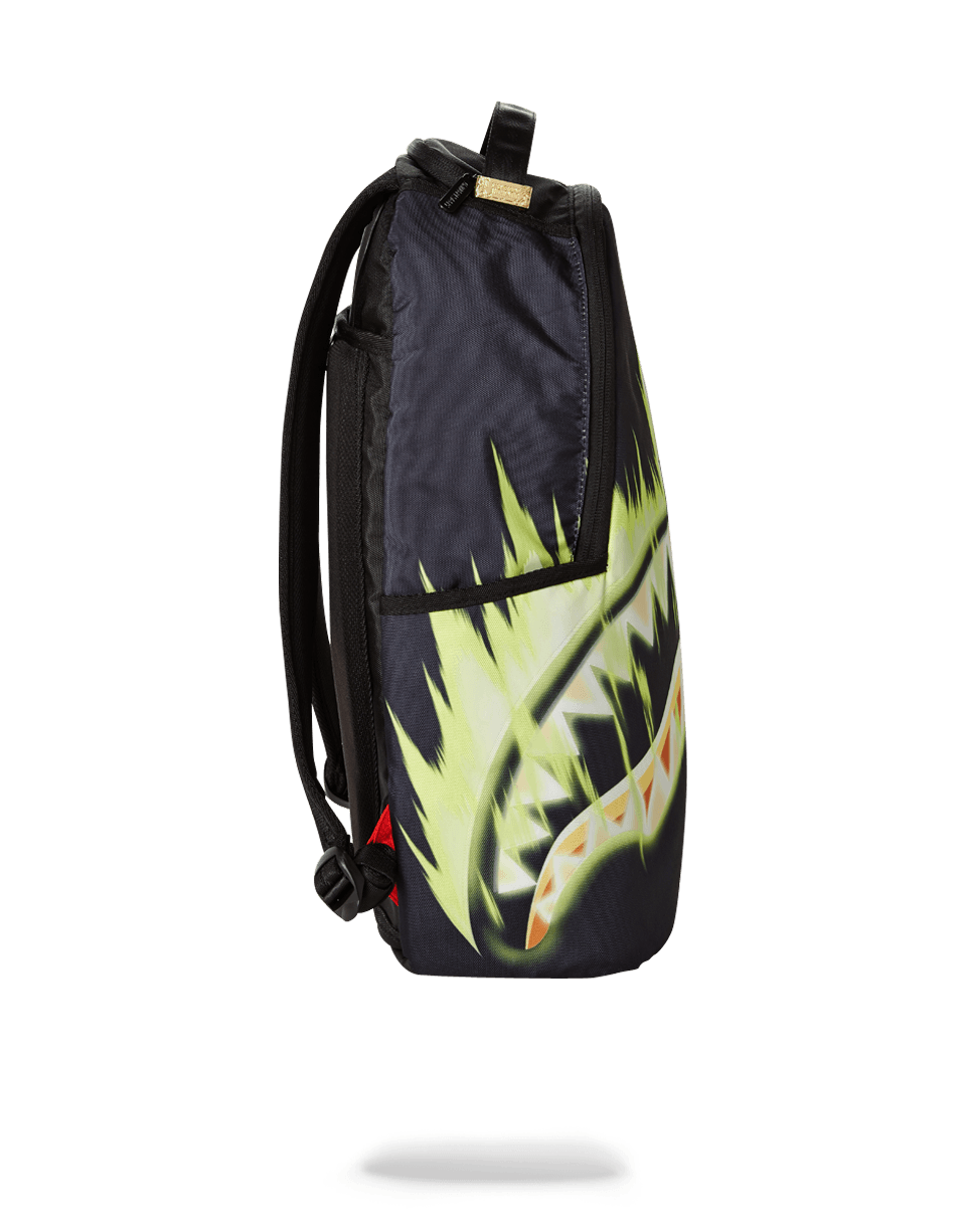 Sprayground DBZ Kamehameha Shark Bite Backpack – Limited Edition