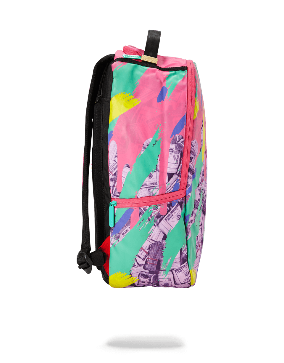 SPRAYGROUND® BACKPACK MONEY PINK CAMO DRIP