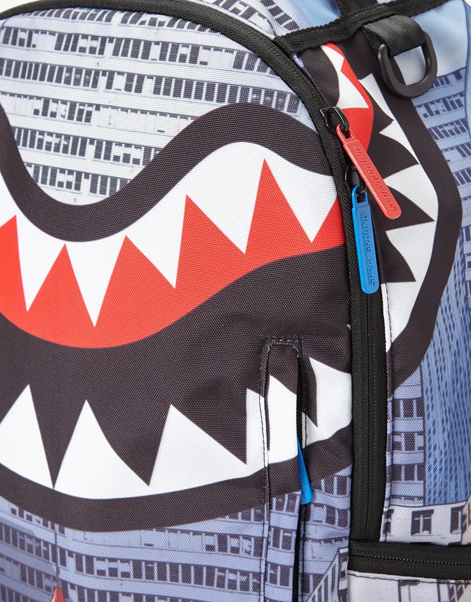 SPRAYGROUND® BACKPACK SPIDERMAN UPSIDE DOWN SHARK