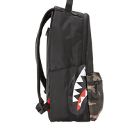 SPRAYGROUND® BACKPACK CAMO SIDE SHARK DOUBLE CARGO
