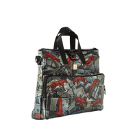 SPRAYGROUND® TRAVELCASE RED LEOPARD MONEY TRAVEL CASE