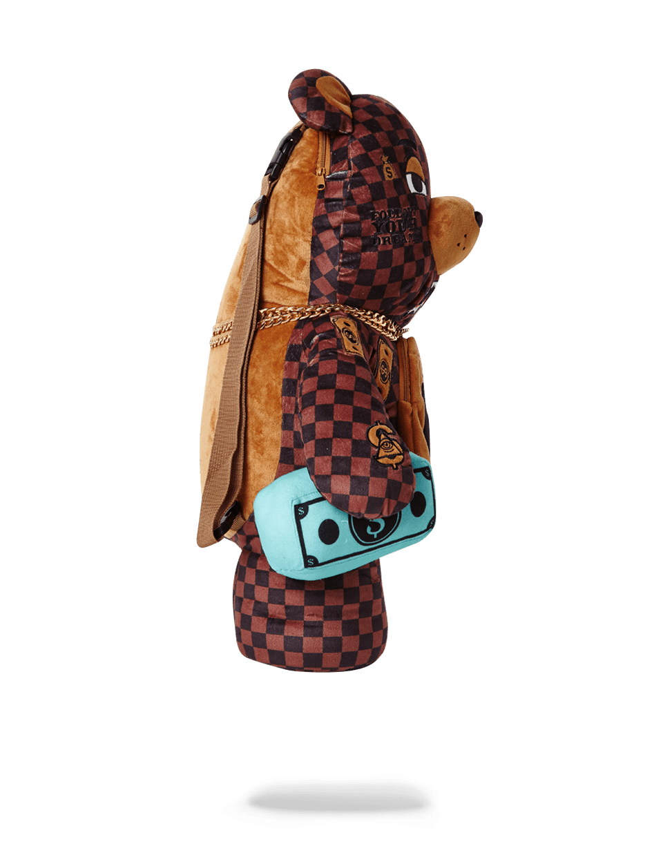 Sprayground Travel Patch Teddy Bear Backpack Limited Edition Sold Out  Everywhere