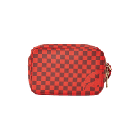SPRAYGROUND® TOILETRY SHARKS IN PARIS RED TOILETRY AKA MONEY BAGS