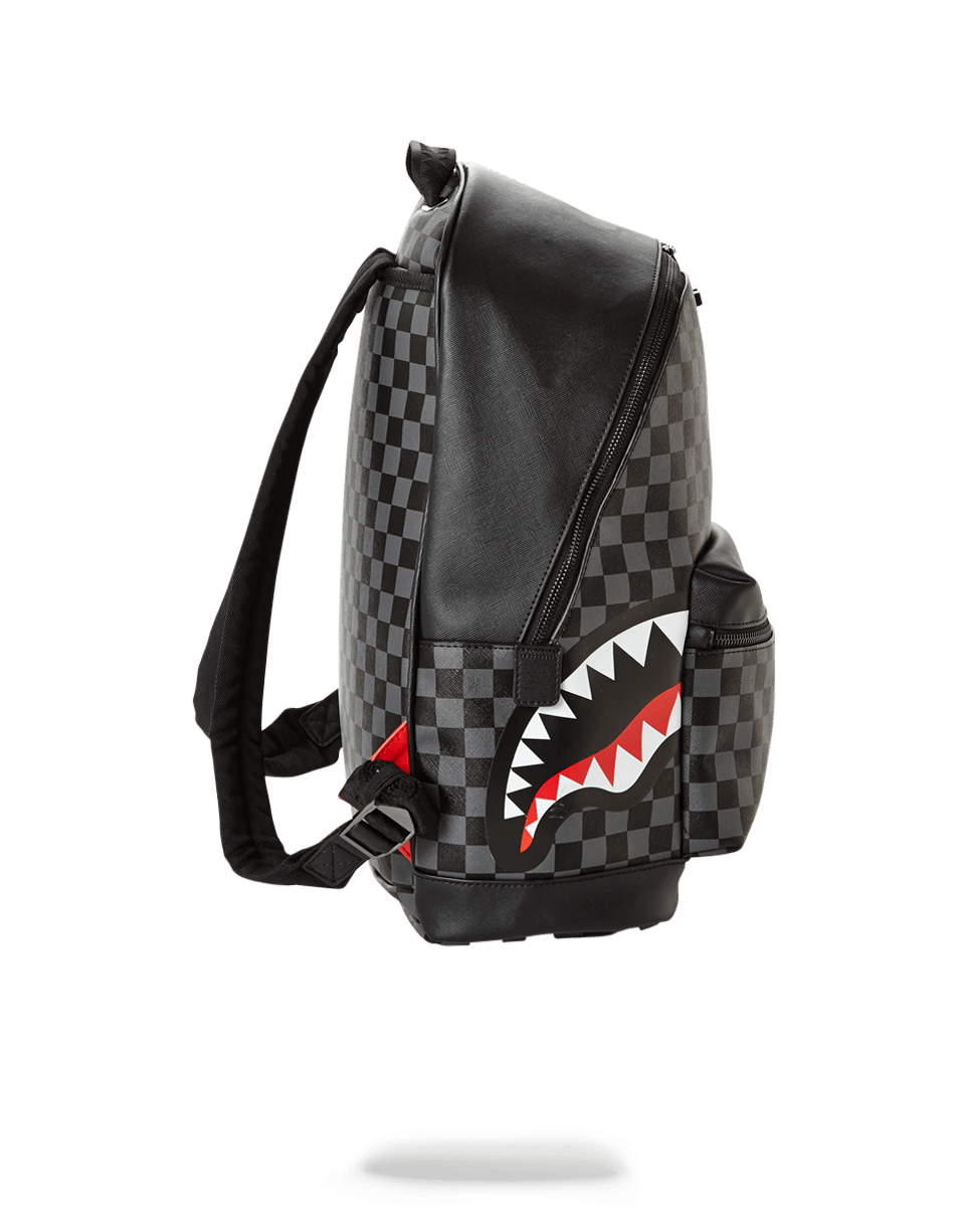 SPRAYGROUND: Fur Sharks in Paris Checkered Backpack – 85 86