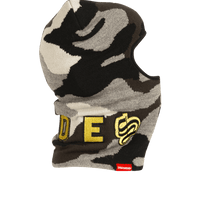 SPRAYGROUND® SKI MASK DESTROY SKI MASK (GOLD CAMO)