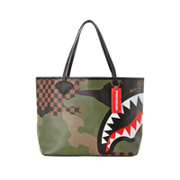 SPRAYGROUND® TOTE SHARKS IN PARIS (CAMO EDITION) TOTE