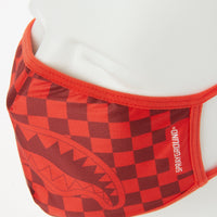 SPRAYGROUND® FASHION MASK SHARKS IN PARIS (RED) FORM-FITTING MASK