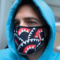 SPRAYGROUND® FASHION MASK SHARKMOUTH PATTERN MASK (CLASSIC FIT)