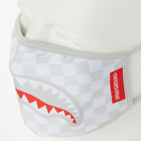 SPRAYGROUND® FASHION MASK SHARKS IN PARIS (WHITE) FORM-FITTING MASK