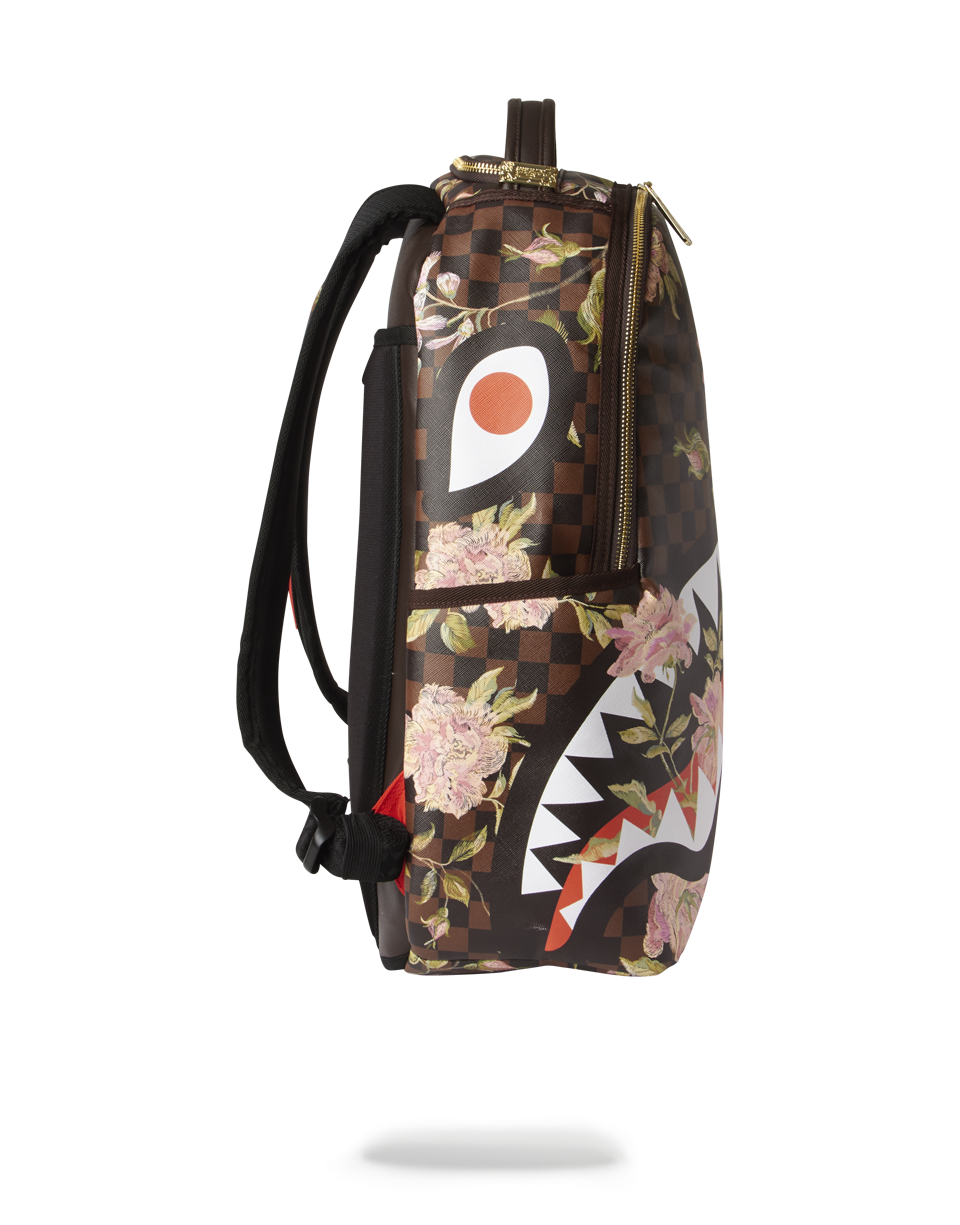 Sprayground Shark Flower Backpack for Men