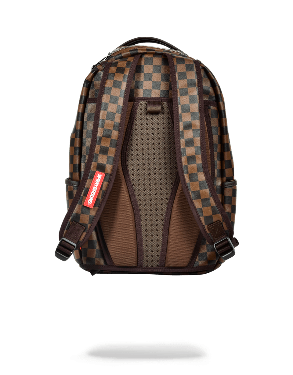 SPRAYGROUND® BACKPACK SLEEK SHARKS IN PARIS (BROWN)