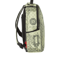 SPRAYGROUND® BACKPACK IN GOD WE TRUST GREEN BACKPACK (ONE OF ONE)