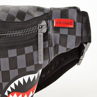 SPRAYGROUND® CROSSBODY SHARKS IN PARIS (BLACK CHECKERED EDITION) CROSSBODY