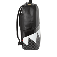 SPRAYGROUND® BACKPACK BLACK HALF CHECK SHARKS IN PARIS BACKPACK (ONE OF ONE)