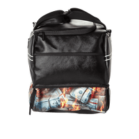 SPRAYGROUND® DUFFLE SPALDING X SPRAYGROUND FIRE MONEY SNEAKER DUFFEL