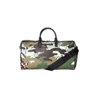 SPRAYGROUND® DUFFLE CAMO MONEY SHARK DUFFLE