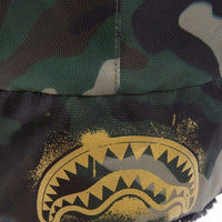 SPRAYGROUND® HAT GOLD STENCIL CAMO AVIATOR HAT