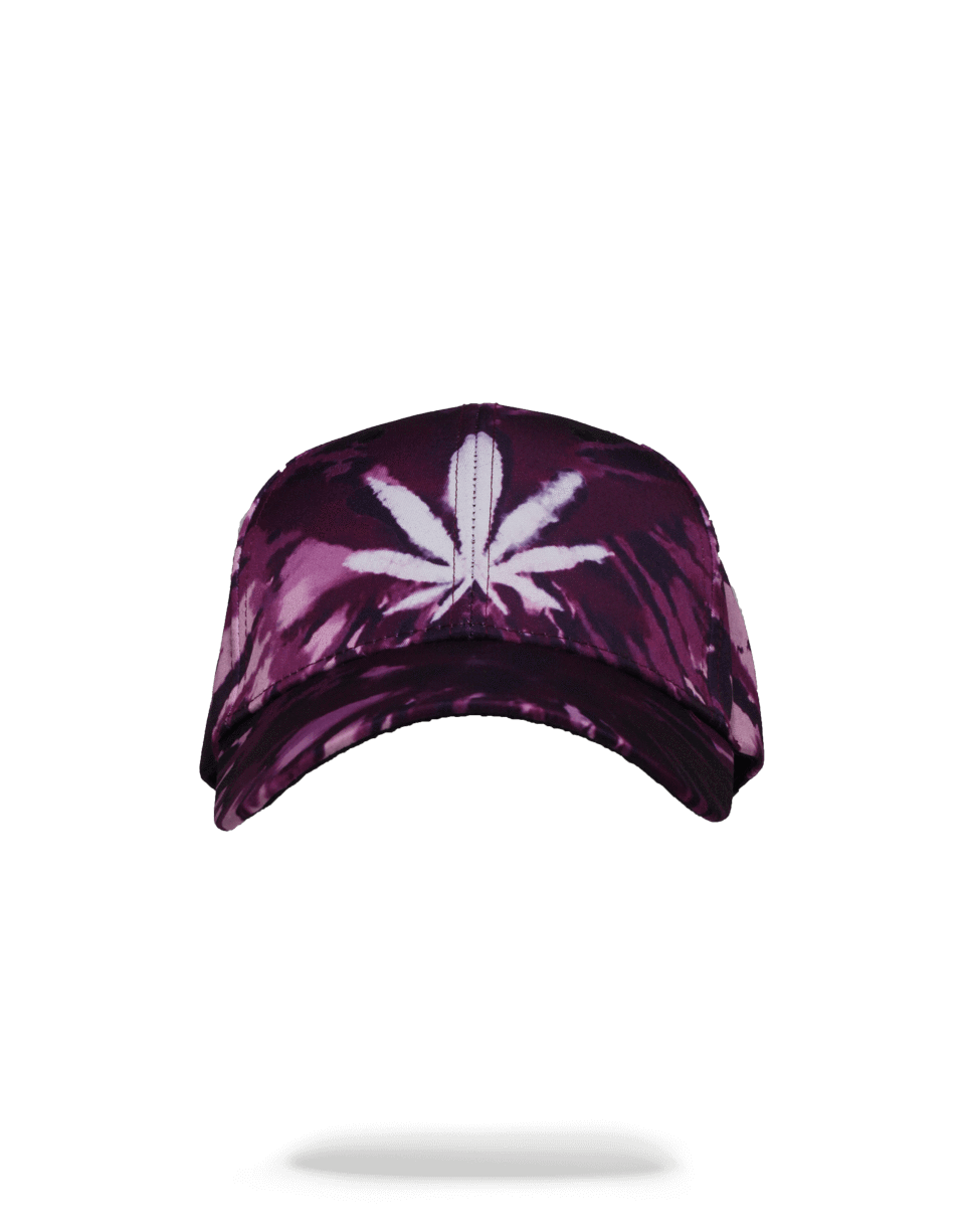 SPRAYGROUND® HAT TIE DYE PURPLE 420 HAT