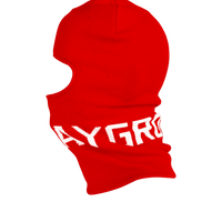 SPRAYGROUND® SKI MASK RED SPRAYGROUND LOGO SKI MASK