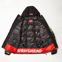 SPRAYGROUND® OUTERWEAR CAMO CHECKERED PUFFER