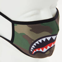 SPRAYGROUND® FASHION MASK CAMO SHARKMOUTH FORM-FITTING MASK