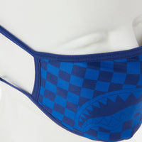 SPRAYGROUND® FASHION MASK SHARKS IN PARIS (BLUE) FORM-FITTING MASK