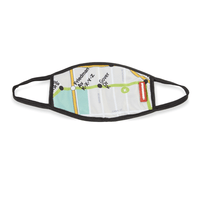 SPRAYGROUND® FASHION MASK KIDS NYC SHARK MAP (CLASSIC FIT)