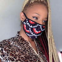 SPRAYGROUND® FASHION MASK SHARKMOUTH PATTERN MASK (CLASSIC FIT)