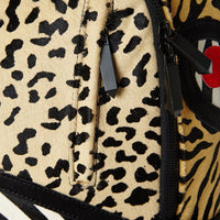 SPRAYGROUND® BACKPACK SAFARI SHARK (PONY HAIR/LEATHER) LIMITED TO 50 PCS