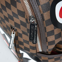 SPRAYGROUND® BACKPACK SLEEK SHARKS IN PARIS (BROWN)