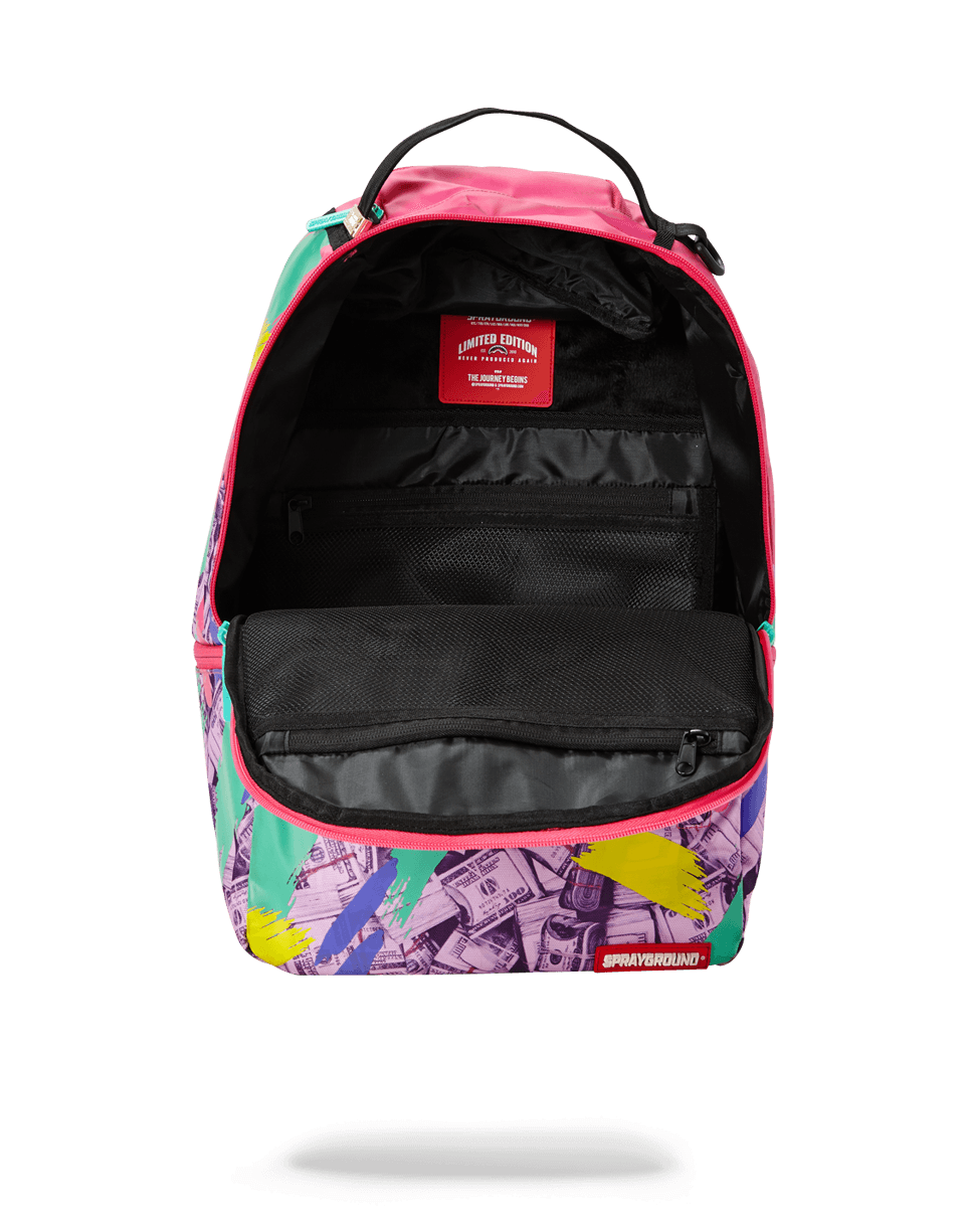 SPRAYGROUND® BACKPACK MONEY PINK CAMO DRIP