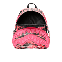 SPRAYGROUND® WOMENS BACKPACK PINK TIGER CAMO SHARKMOUTH SAVAGE BACKPACK