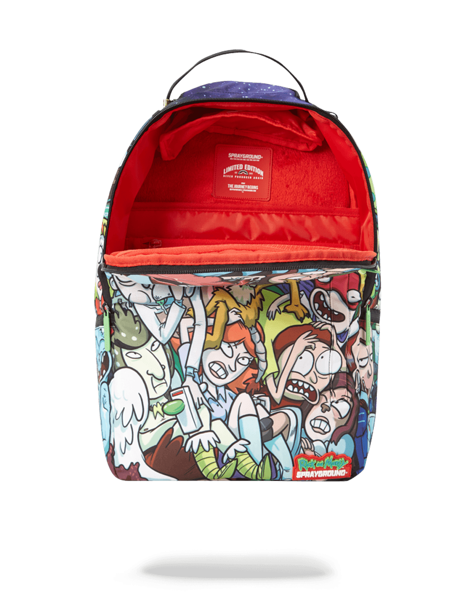SPRAYGROUND® BACKPACK RICK & MORTY CRAMMED